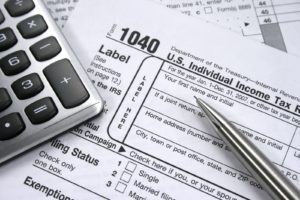 Image of Tax form