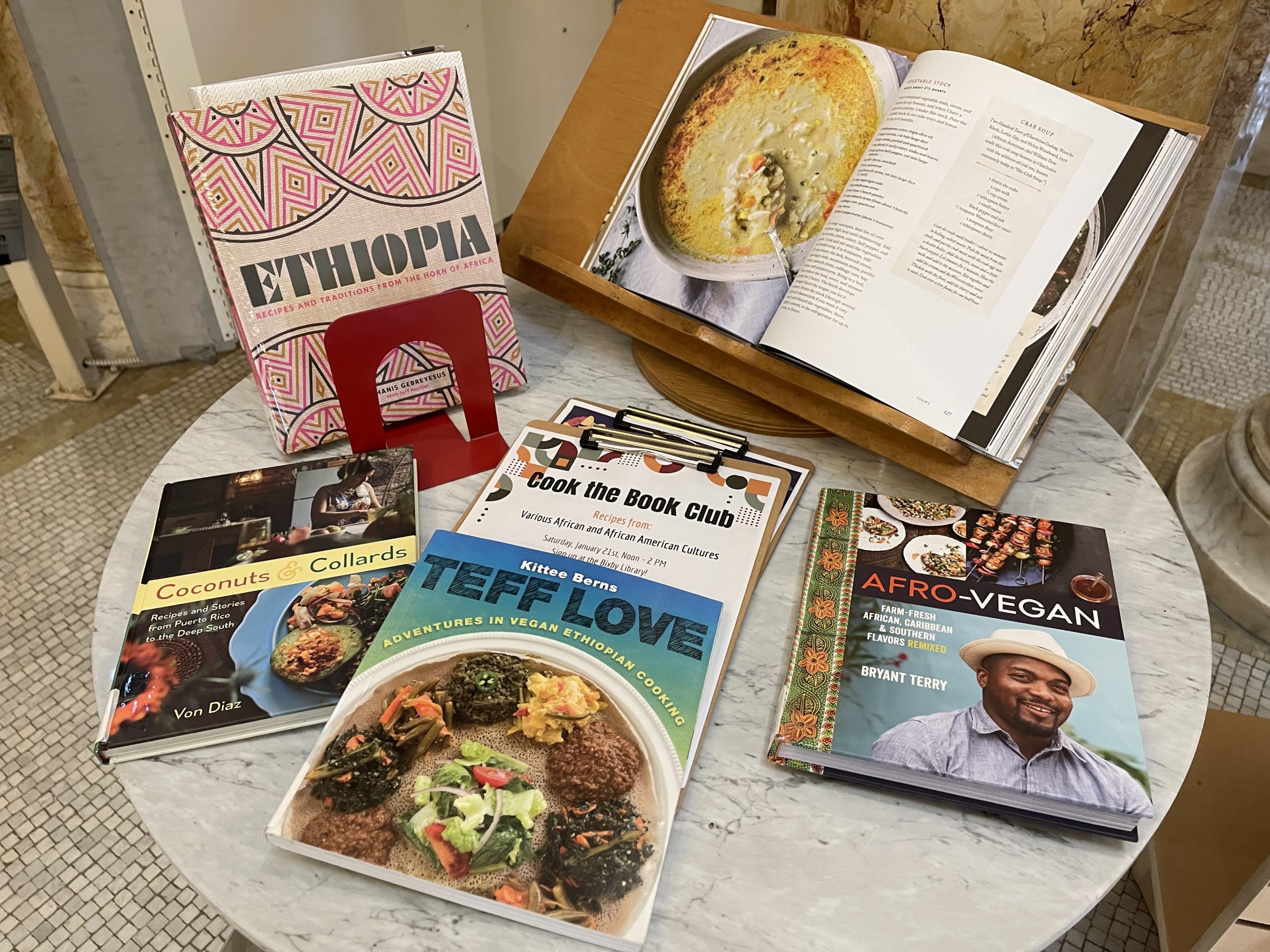 Various African cook books